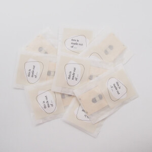 LABEL SET THIS IS MADE OUT OF  (5 pcs)