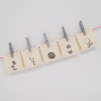 LABEL SET THIS IS MADE OUT OF  (5 pcs)