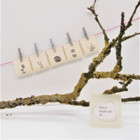 LABEL SET THIS IS MADE OUT OF  (5 pcs)