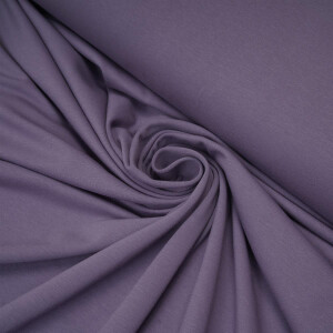 ORGANIC JERSEY BASIC PROVENCE PURPLE
