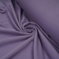 ORGANIC FRENCH TERRY BASIC PROVENCE PURPLE