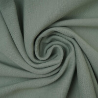 ORGANIC RIB 1X1 EUCALYPTUS GREEN