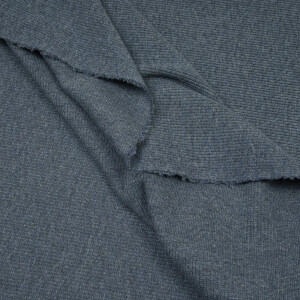 RIB JERSEY FADED INDIGO MELANGE