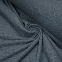 RIB JERSEY FADED INDIGO MELANGE