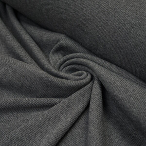 RIB JERSEY BASIC CONCRETE GREY MELANGE