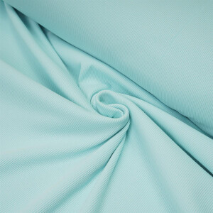 RIB JERSEY BASIC SOFT AQUA