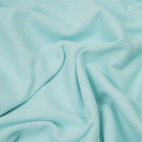 RIB JERSEY SOFT AQUA