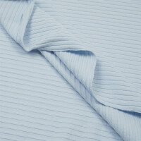 WIDE RIB JERSEY SOFT BLUE