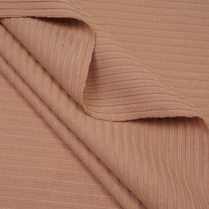 WIDE RIB JERSEY APRICOT