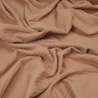 WIDE RIB JERSEY APRICOT
