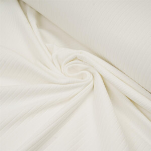 WIDE RIB JERSEY ECRU