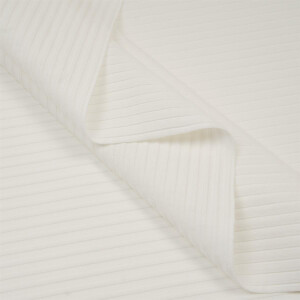 WIDE RIB JERSEY ECRU