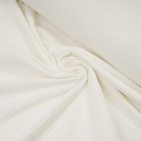 WIDE RIB JERSEY ECRU