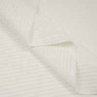 WIDE RIB JERSEY ECRU