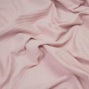 WIDE RIB JERSEY ROSE QUARTZ