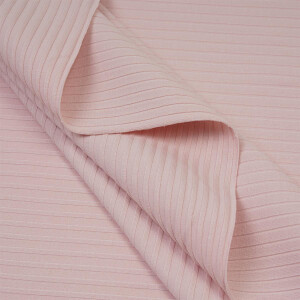 WIDE RIB JERSEY ROSE QUARTZ