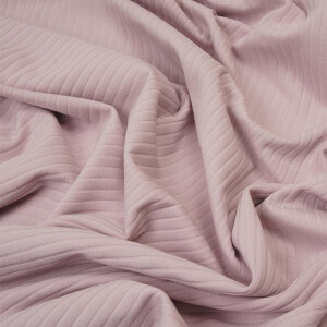 WIDE RIB JERSEY MELLOW BLUSH