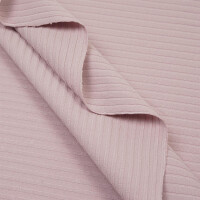 WIDE RIB JERSEY MELLOW BLUSH