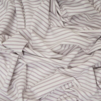 JERSEY PASTEL STRIPES SOFT LILAC
