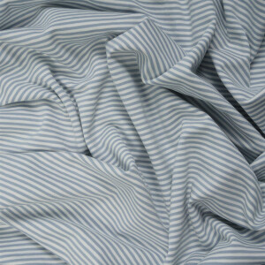 JERSEY RINGEL STRIPES MID BLUE