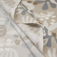 CANVAS ABSTRACT FLOWERS SAND