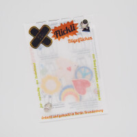 EMBROIDERED PATCH SET LOVE & PEACE (5 pcs.)
