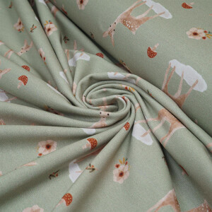 JERSEY SWEET DEER GREEN SAGE