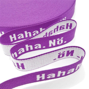 WEBBING HAHAHA. NÖ. LILA