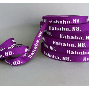 WEBBING HAHAHA. NÖ. LILA