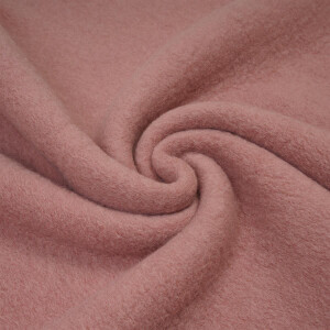 ORGANIC WOOL/COTTON BLEND SOFT ROSE MELANGE