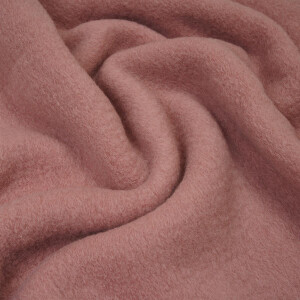ORGANIC WOOL/COTTON BLEND SOFT ROSE MELANGE