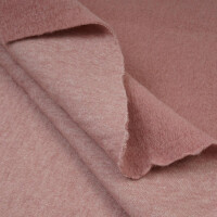 ORGANIC WOOL/COTTON BLEND SOFT ROSE MELANGE