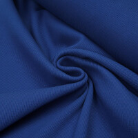 ORGANIC 2X2 RIBBING COBALT BLUE