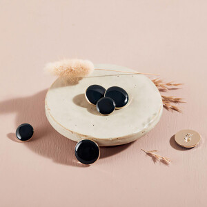 DOTTY BUTTON 15 MM FOREST