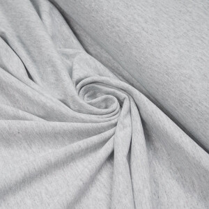 JERSEY RECYCLED LIGHT GREY MELANGE
