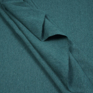 JERSEY RECYCLED TEAL MELANGE
