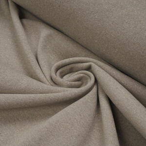 RIB RECYCLED 1X1 BEIGE MELANGE