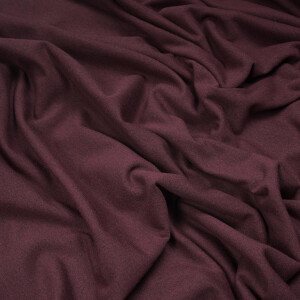 SWEAT RECYCLED BRUSHED BORDEAUX MELANGE