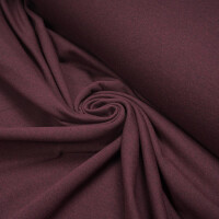 SWEAT RECYCLED BRUSHED BORDEAUX MELANGE