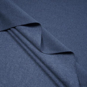SWEAT RECYCLED BRUSHED BLUE SHADOW MELANGE