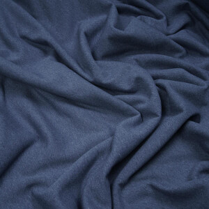 SWEAT RECYCLED BRUSHED BLUE SHADOW MELANGE