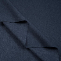 SWEAT RECYCLED BRUSHED WASHED INDIGO MELANGE