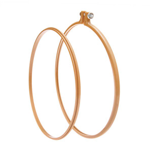 DEKO STICKRING SENF (22,8cm)
