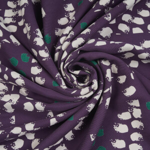 TENCEL WHIMSY TWILL PURPLE NIGHT