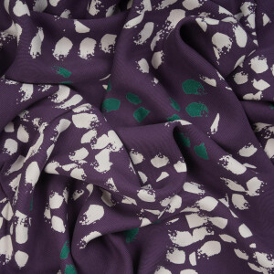 TENCEL WHIMSY TWILL PURPLE NIGHT