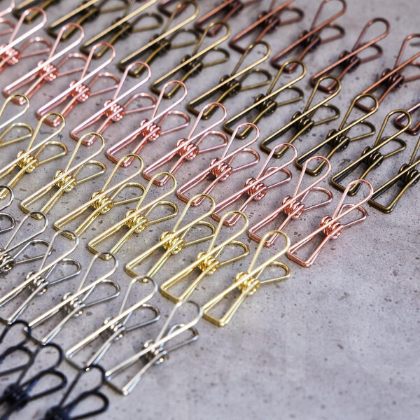 STEEL WIRE CLIPS SMALL (20 pcs.)