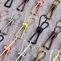 STEEL WIRE CLIPS MEDIUM (10 pcs.)