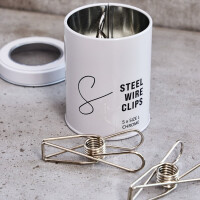 STEEL WIRE CLIPS BIG (5 pcs.) chrome