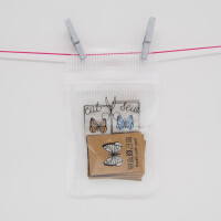 Etiketten zum einnähen Einnähetiketten Webetiketten Labels