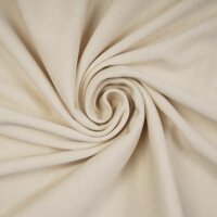 ORGANIC INTERLOCK JERSEY SOLID LIGHT BROWN